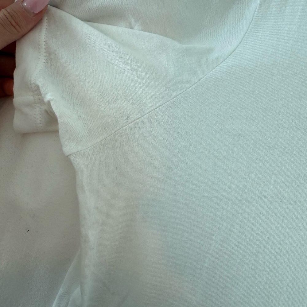 Gucci Subtle Logo White Tee - Picture 3 of 6